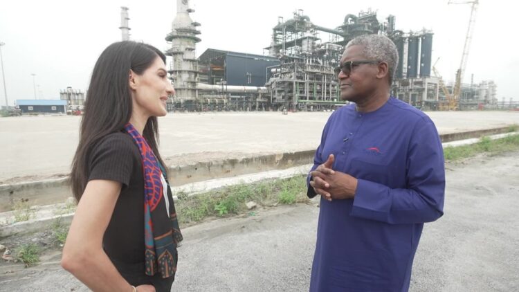 Eleni and Aliko discuss Dangote Refinery