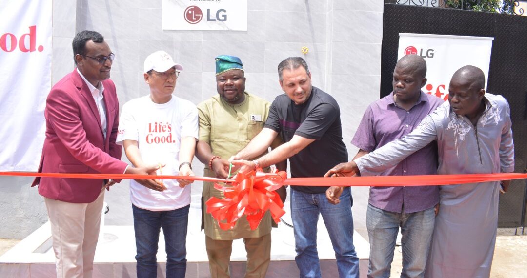 LG Donates Borehole to Lagos Community