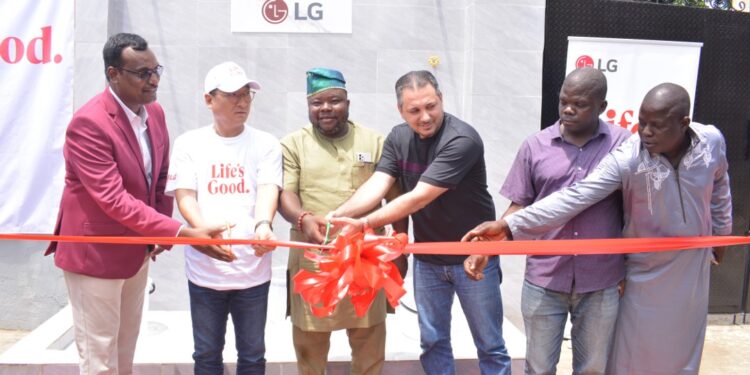 LG Donates Borehole to Lagos Community