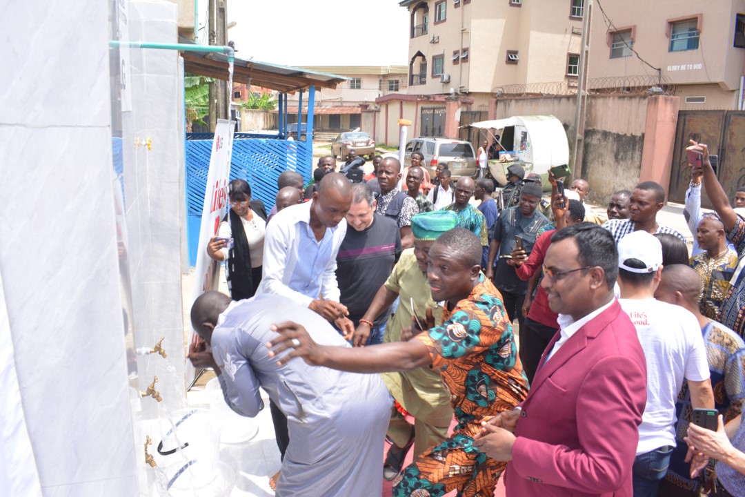 LG Donates Borehole to Lagos Community