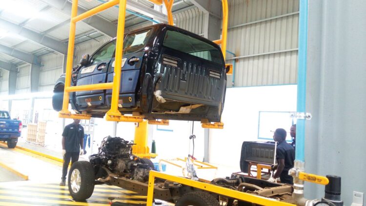 NAJA for Local Car Assembling in Nigeria