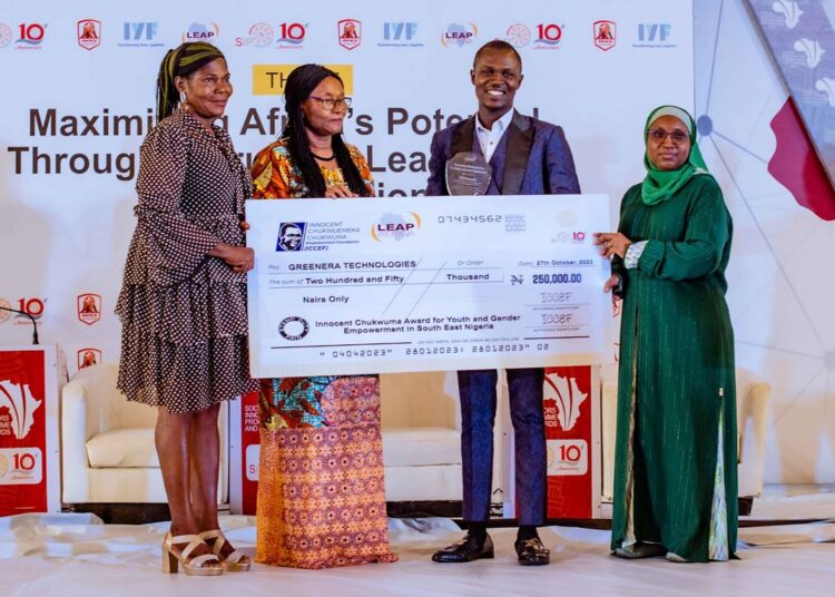 The recent IIF award and LEAP Africa for impact investing