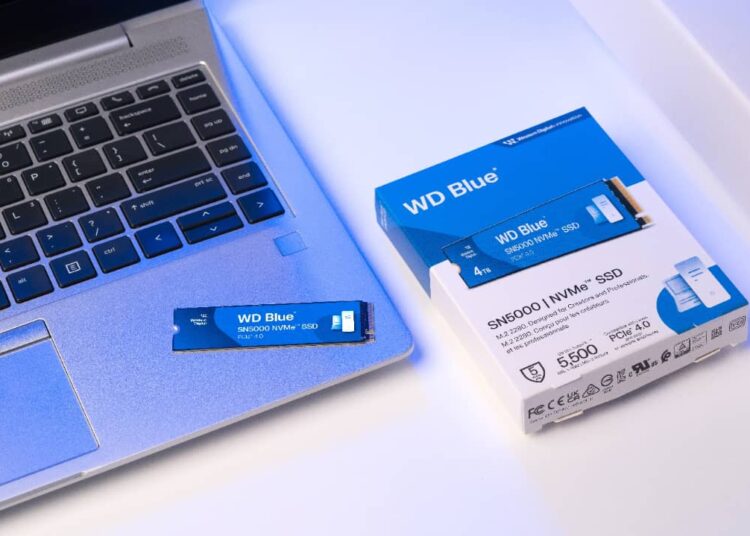 WD Blue SN5000 NVMe SSD