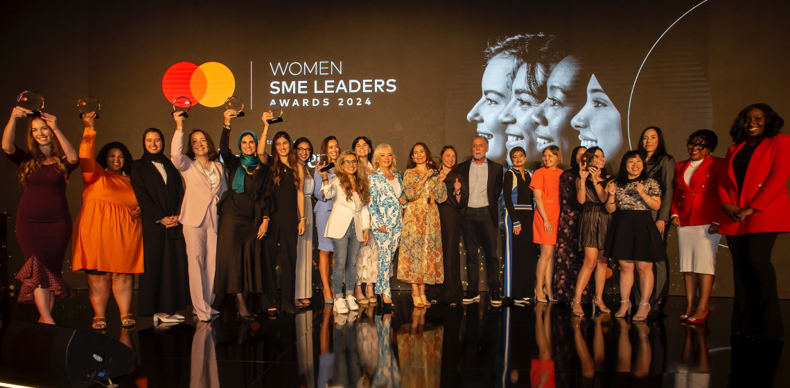 Winners from the Mastercard SME Women Leaders Awards 2024