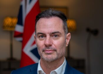 Mark Mark Smithson, Country Director for UK's DBT Smithson