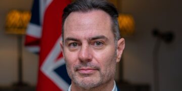 Mark Mark Smithson, Country Director for UK's DBT Smithson