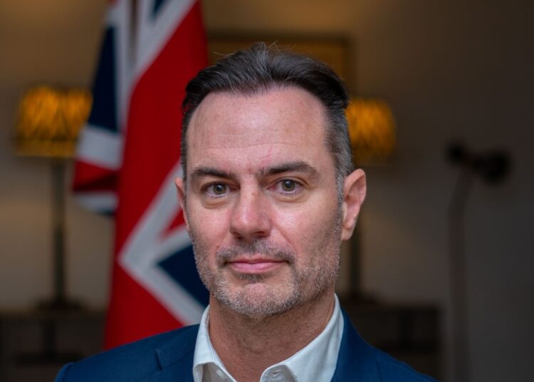 Mark Mark Smithson, Country Director for UK's DBT Smithson