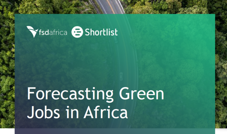 Green Economy and Jobs in Africa by 2030