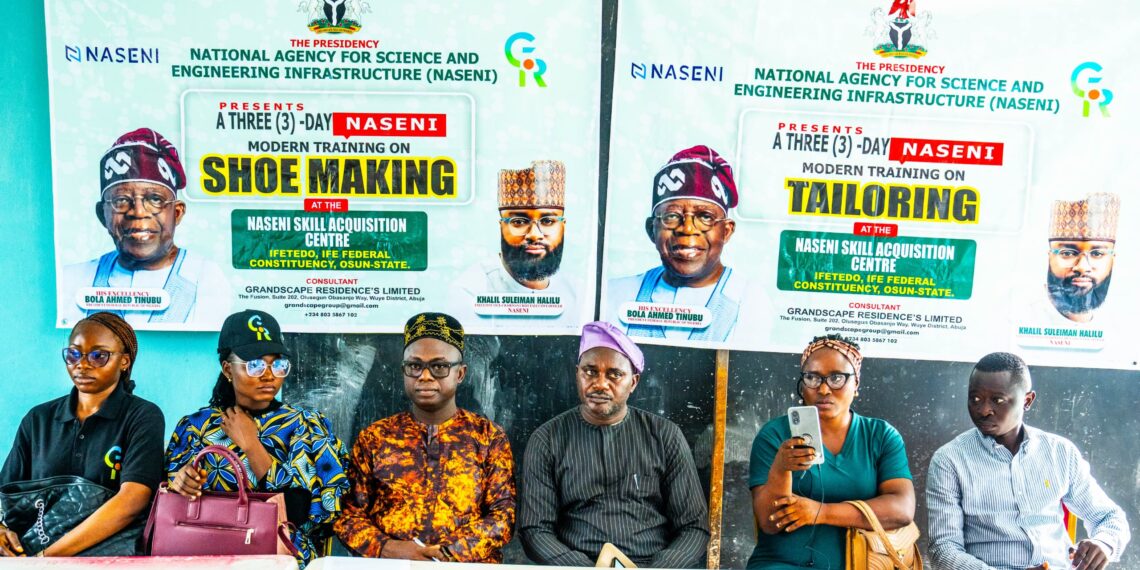 NASENI Trains Osun Youths on Modern Shoemaking, Tailoring