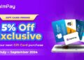 PalmPay Gift card