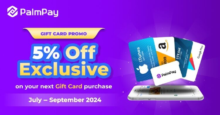 PalmPay Gift card