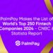 Palmpay top 250 Fintech companies