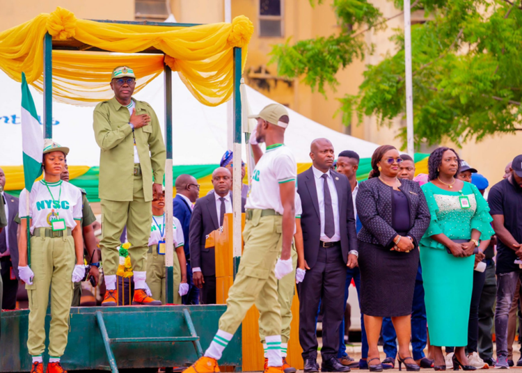 Sanwo-Olu and N5b NYSC Camp