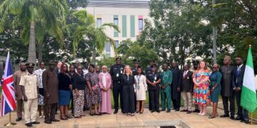 UK Govt meeting over Serious & Organised Crime SOC Group Photo