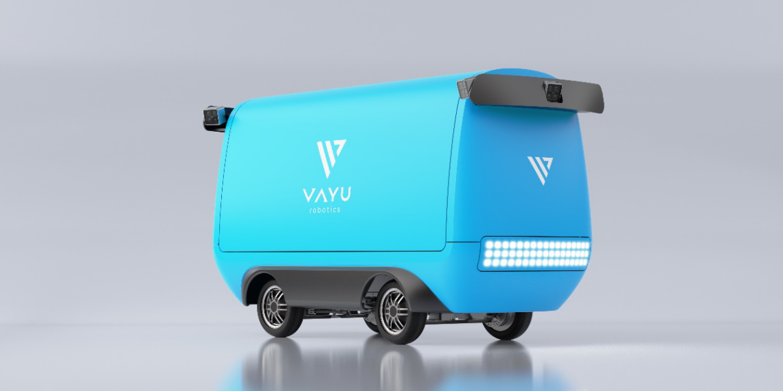 Vayu Robotics Debuts World’s First On-road Delivery Robot