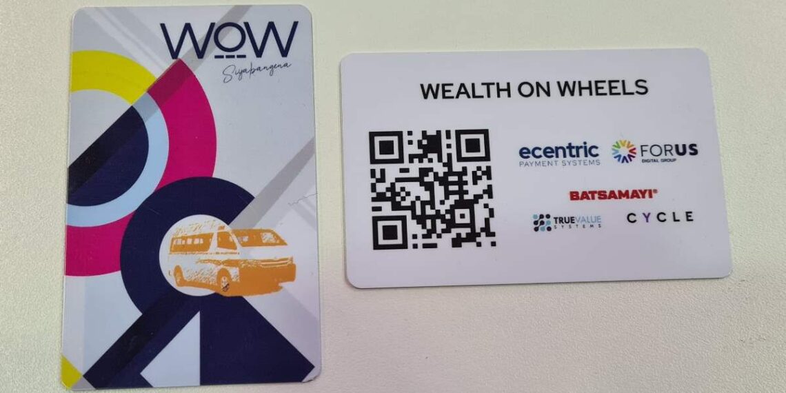 WOW Initiative, SANTACO, minibus taxi industry - Wealth on Wheels