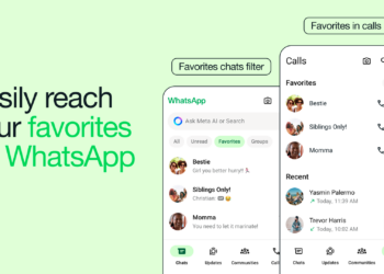 WhatsApp Launches Favourites Feature for Easier Access to Key Contacts