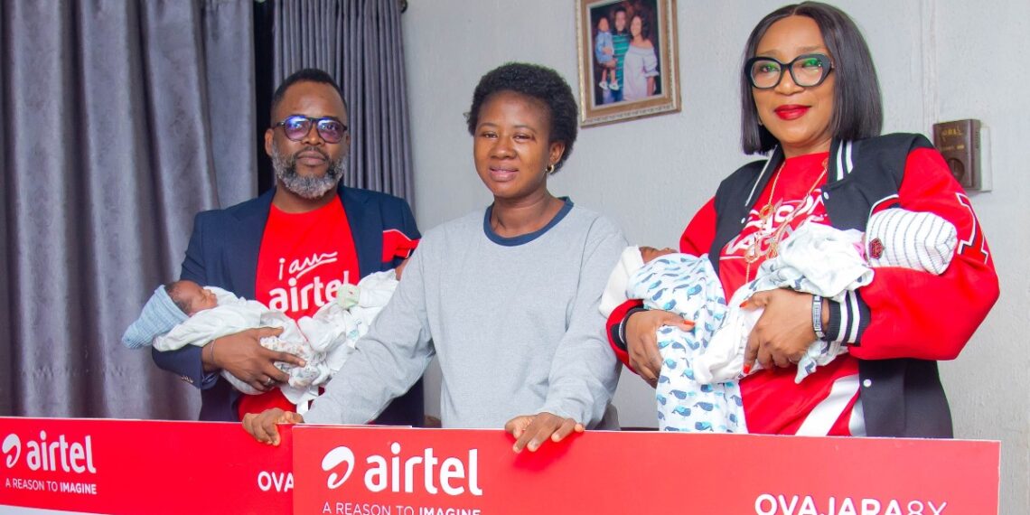 Airtel donates to Olayode Quadruplets