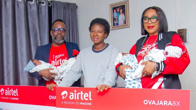 Airtel donates to Olayode Quadruplets