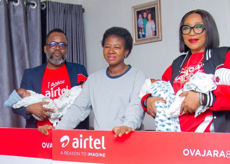 Airtel donates to Olayode Quadruplets