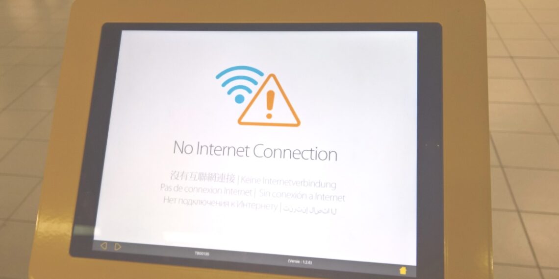 Americans Internet disruptions