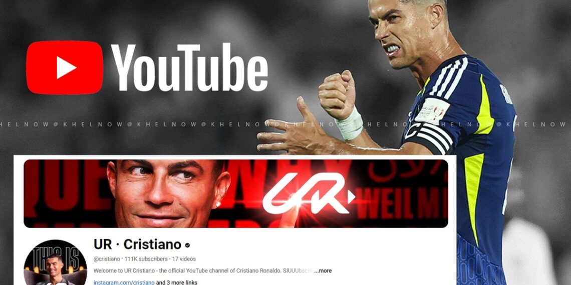 Cristiano Ronaldo: New YouTube Channel ‘UR’ Hits 2 Million+ Subscribers in Less Than 3 Hours