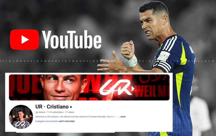 Cristiano Ronaldo: New YouTube Channel ‘UR’ Hits 2 Million+ Subscribers in Less Than 3 Hours