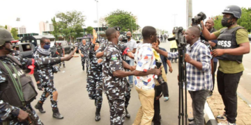 #EndBadGovernance attack on journalists, PWD in Abuja