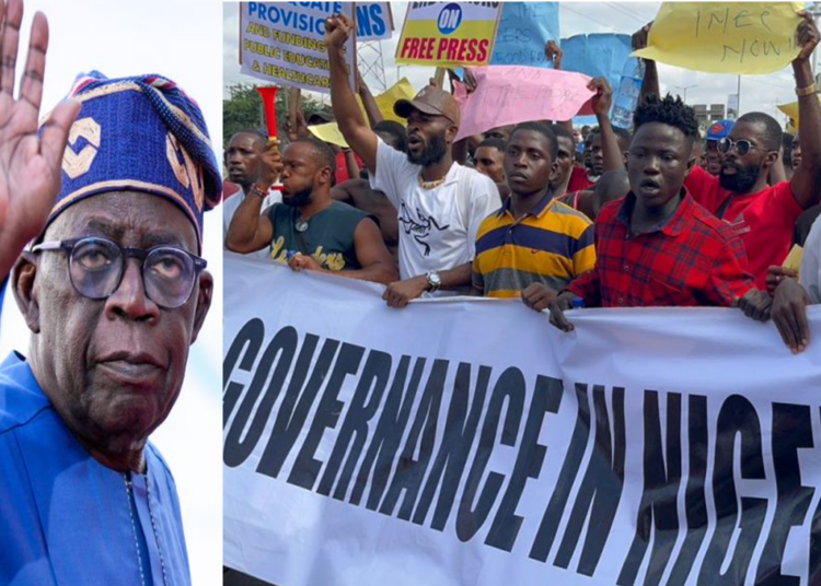 President Tinubu and Peaceful protests