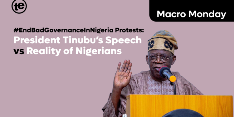 #EndBadGovernanceInNigeria Protests: President Tinubu’s Speech vs Reality of Nigerians