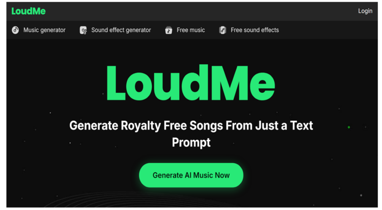 LoudMe Review -The Revolution in Free AI Music Generation