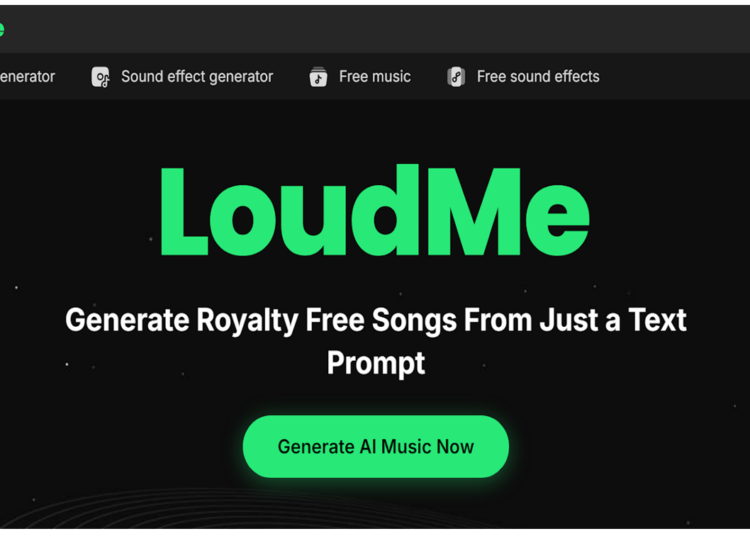 LoudMe Review -The Revolution in Free AI Music Generation