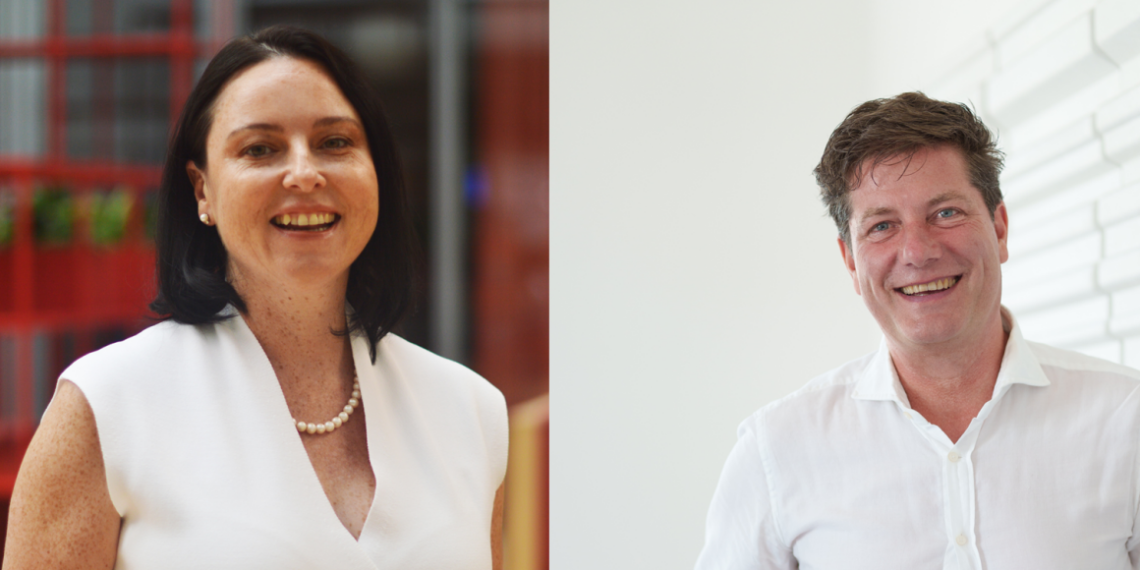 Rachel Irvine CEO Irvine Partners, and Christian Josephi, CEO thepublic