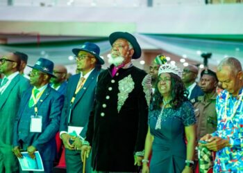 Siminalayi Fubara and NCS conference in Rivers State