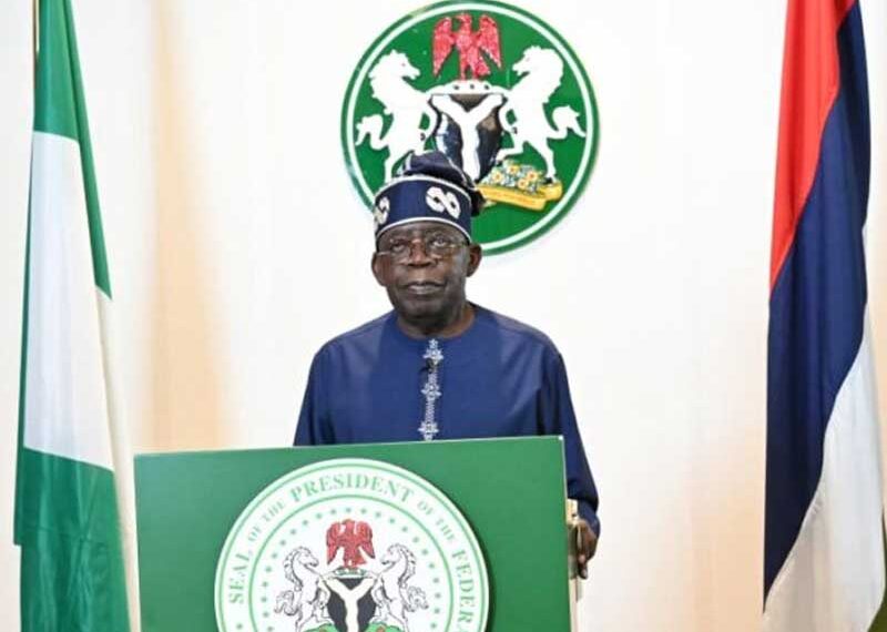 ‘The Economy is Recovering says Tinubu in his Speech