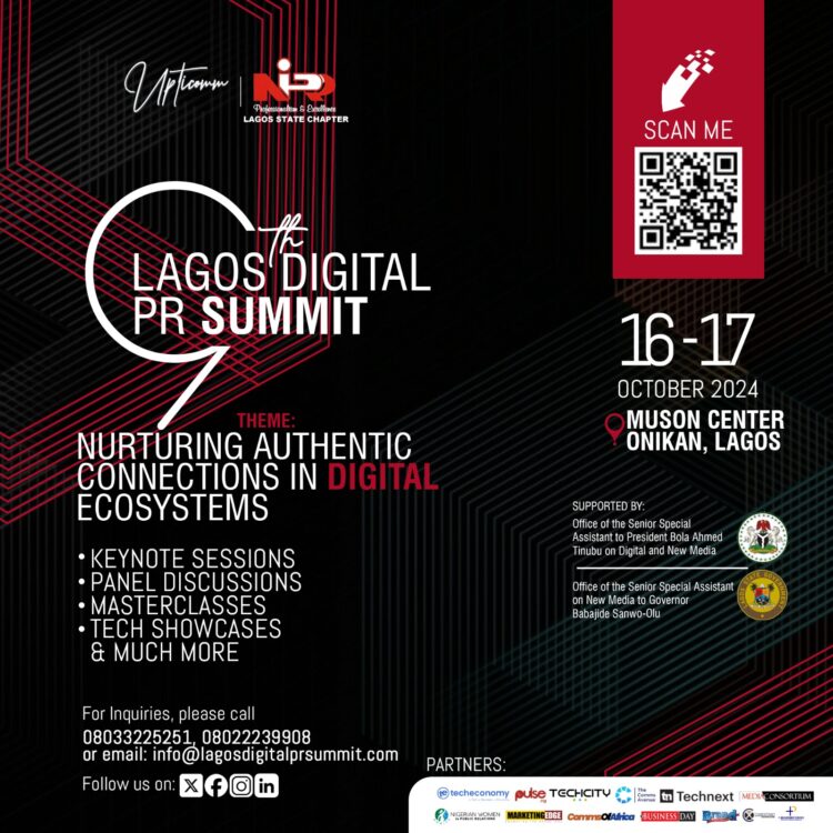 NIPR Opens Registration For 9th Lagos Digital PR Summit