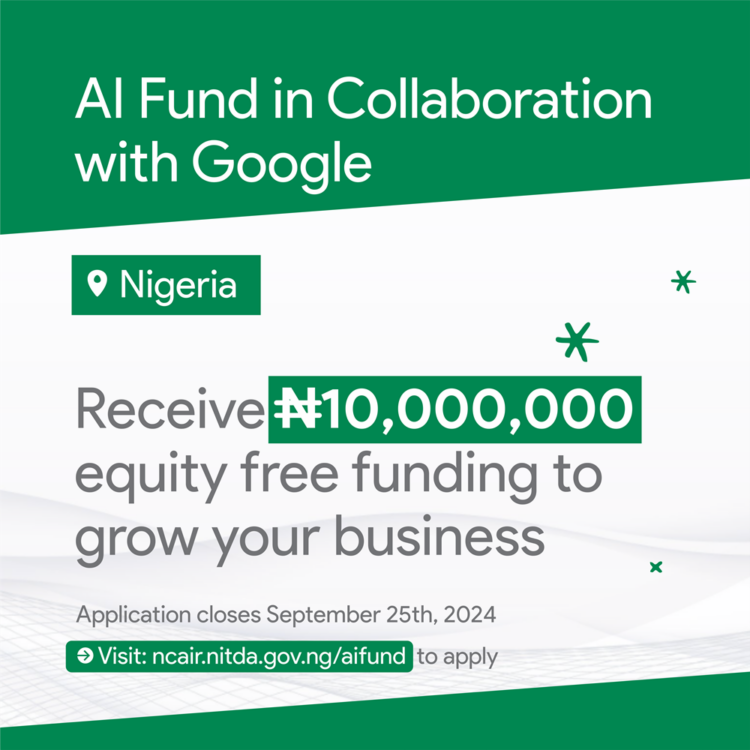 NCAIR and Google Join Hands on ₦100m AI Fund