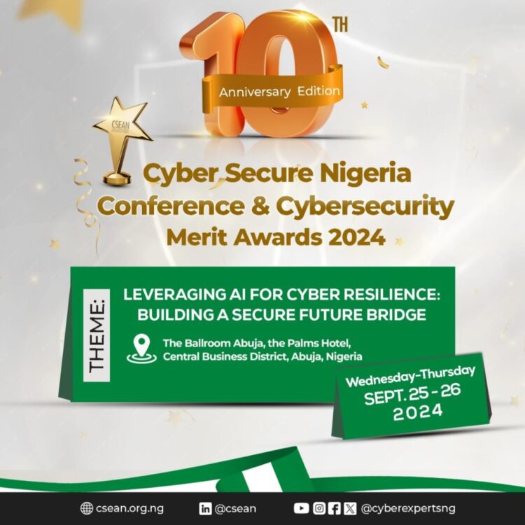 CSEAN Unveils Cyber Secure Nigeria 2024 & 2nd Cybersecurity Merit Awards