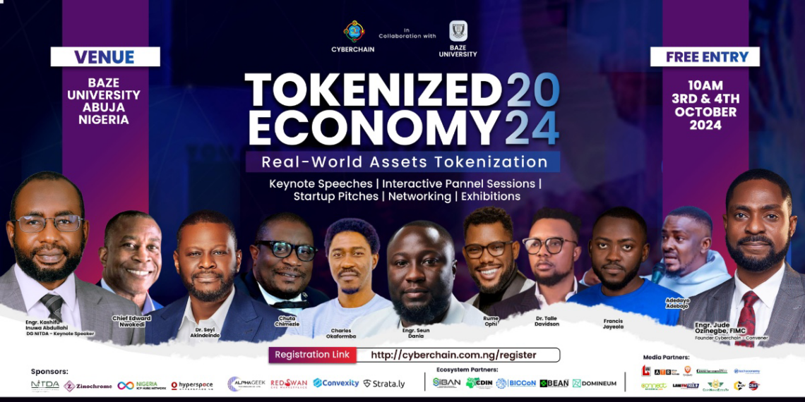 Cyberchain, Baze University to Host Tokenized Economy Conference & Exhibition 2024