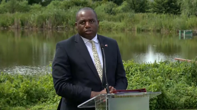 David Lammy, UK foreign Secretary and Climate Action