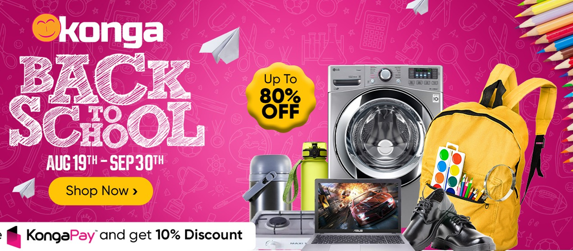 Konga Back to School Deals