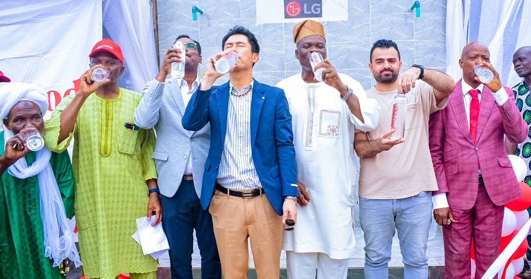 LG Electronics Switch-on Solar-Powered Borehole in Ibadan community