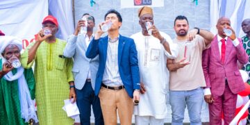 LG Electronics Switch-on Solar-Powered Borehole in Ibadan community