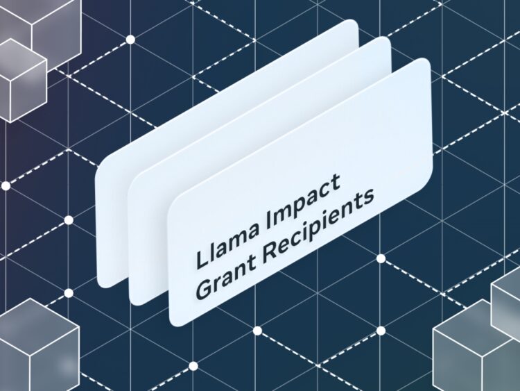 Meta Llama Impact Grants winners