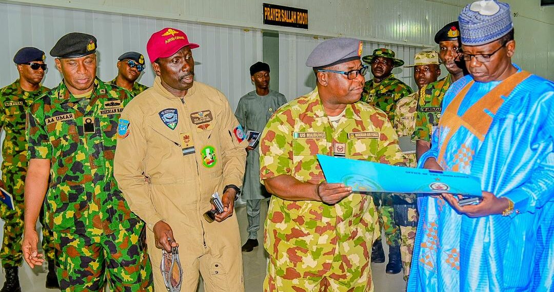 Dr. Bello Muhammed Matawalle, the minister of State for Defence 2