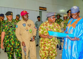 Dr. Bello Muhammed Matawalle, the minister of State for Defence 2