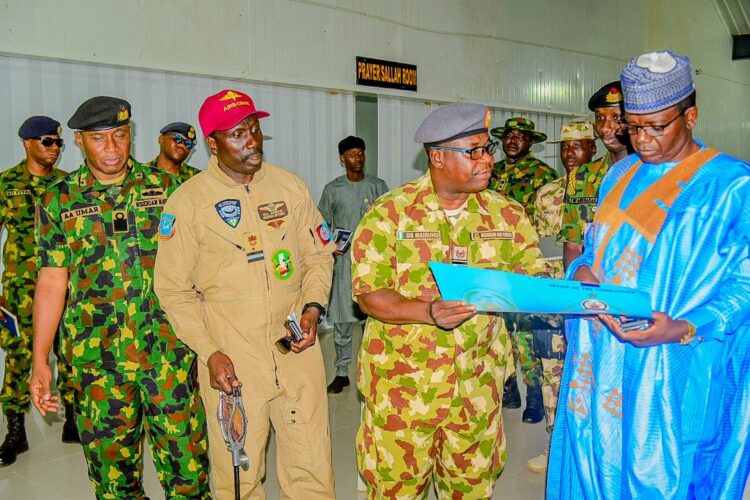 Dr. Bello Muhammed Matawalle, the minister of State for Defence 2