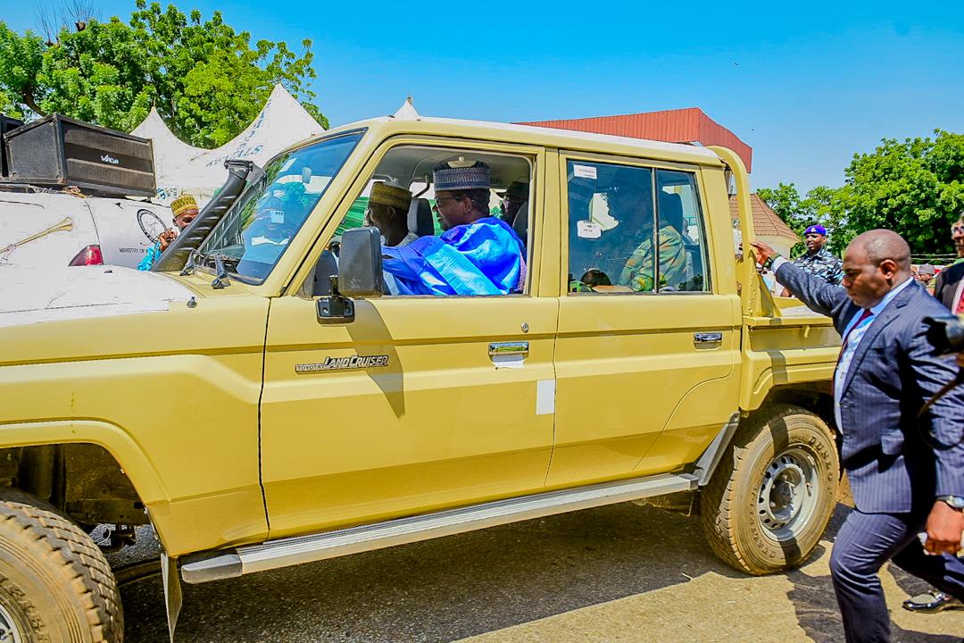 Dr. Bello Muhammed Matawalle, the minister of State for Defence 2