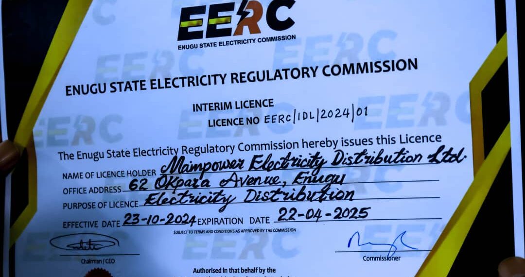 EERC Assumes Full Regulation of Enugu State Electricity Market