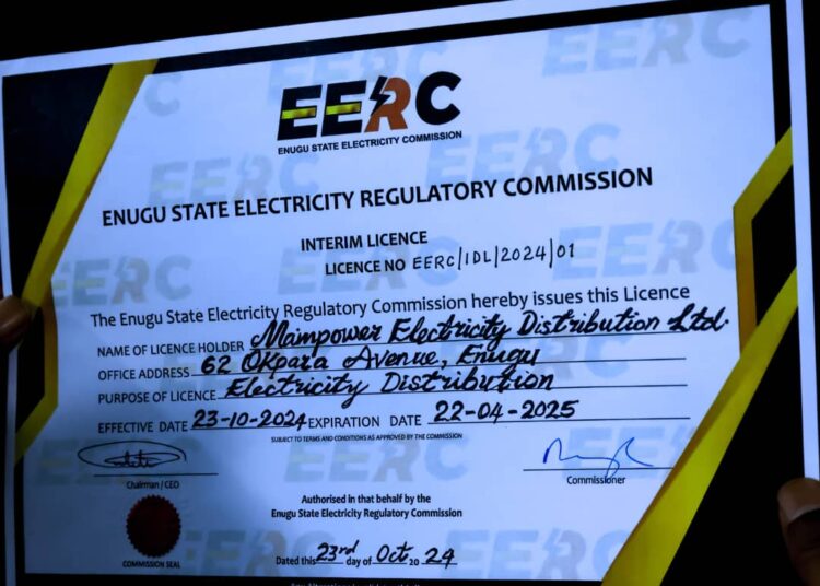EERC Assumes Full Regulation of Enugu State Electricity Market